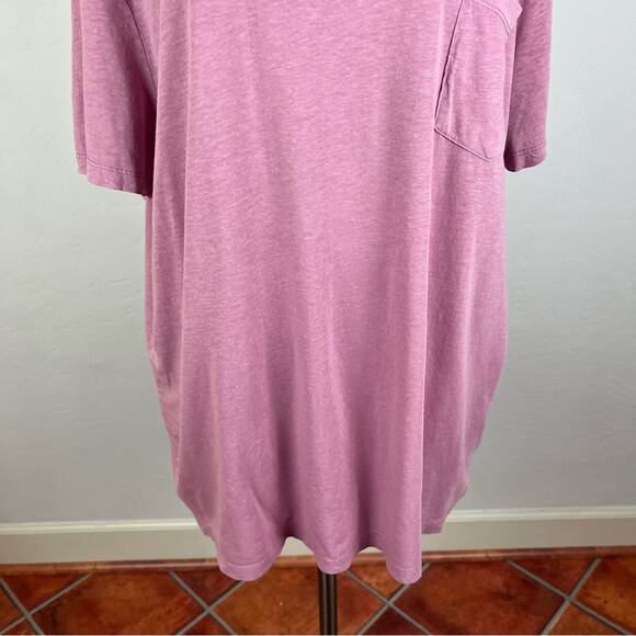 Marine Layer Purple Pocket Tee - Picture 4 of 7